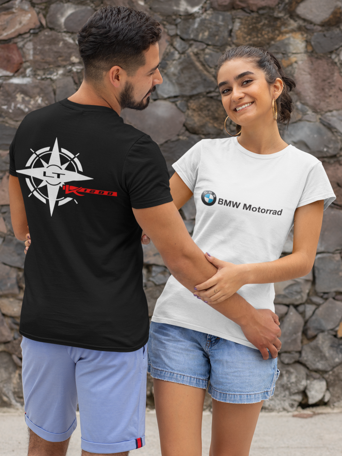 T-shirt K1200 LT Rose Wind &quot;BMW motorcycle&quot;