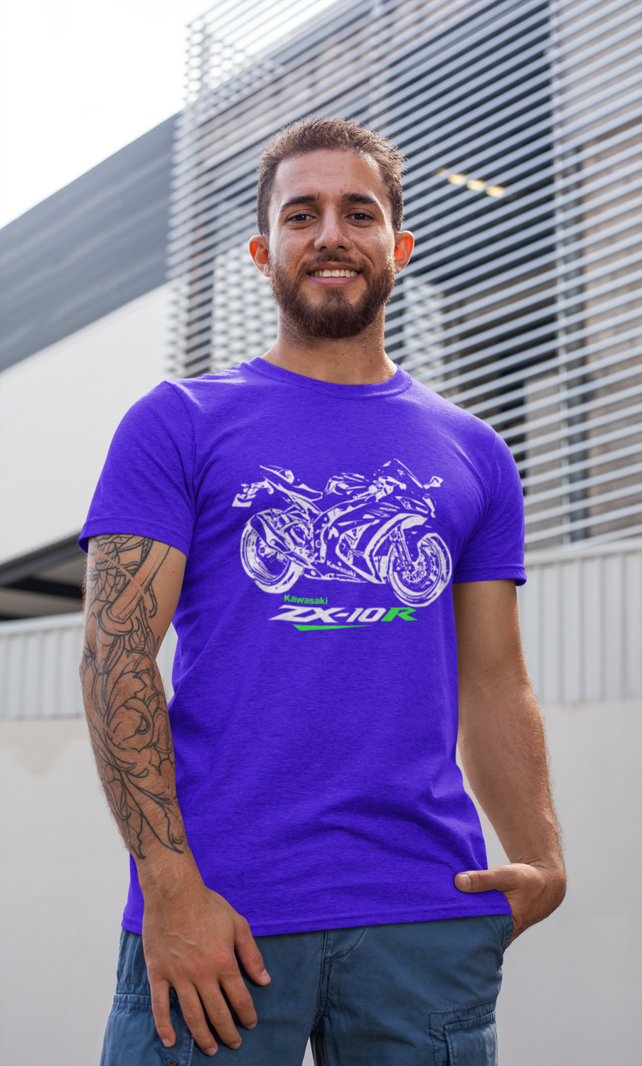 T-shirt Kawasaki ZX-10R Silhouette