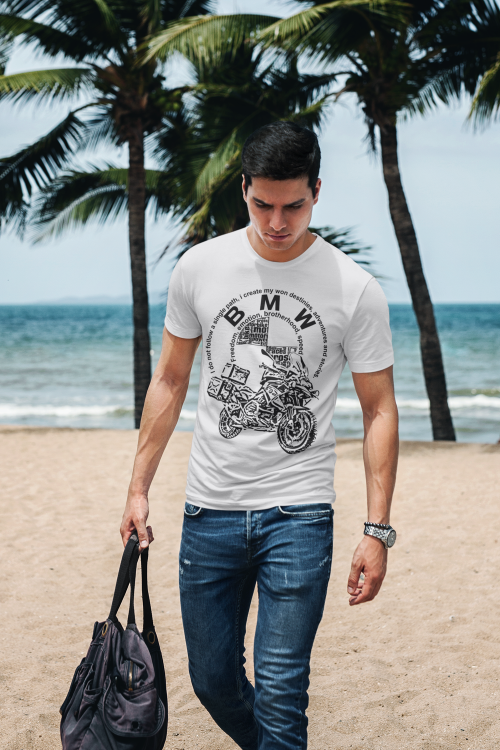 T-shirt BMW GS Silhouette