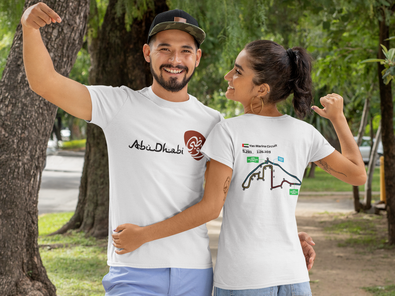 T-shirt F1 race track&#39;s season 2025