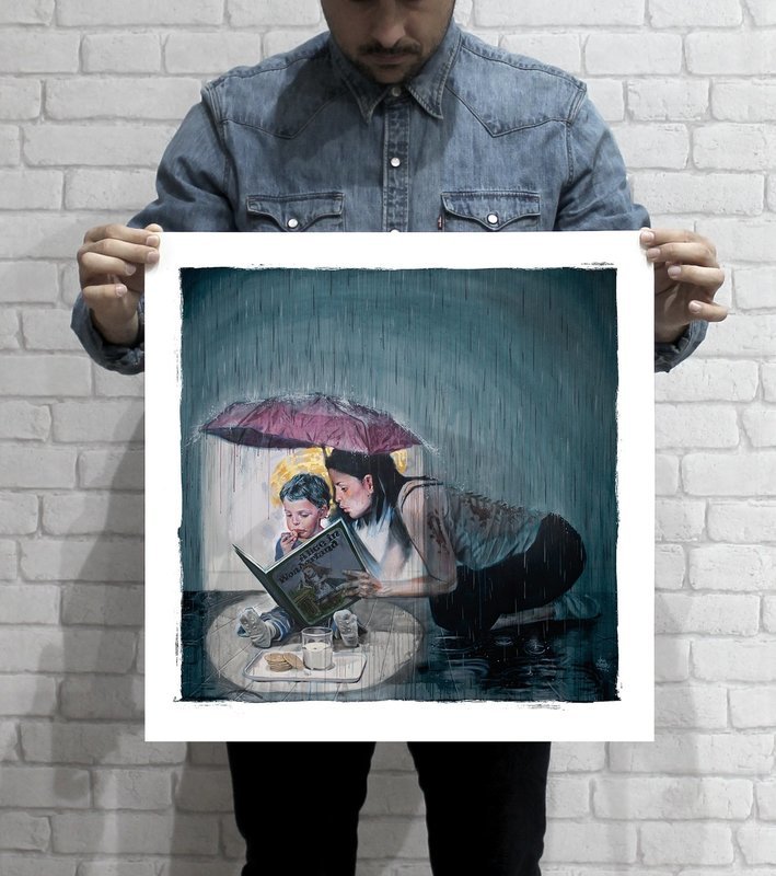 &quot;The Shelter&quot; 50x50 PRINT