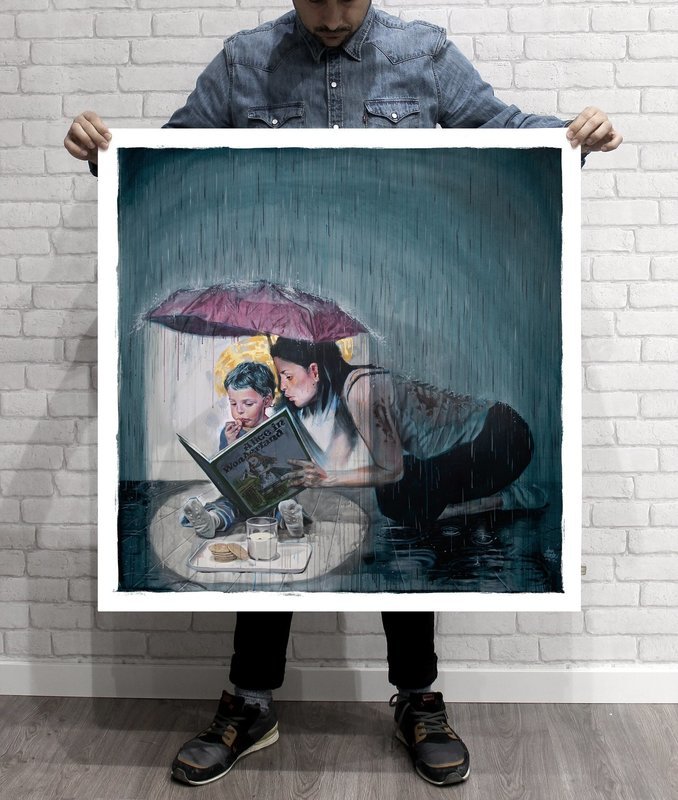 &quot;The Shelter&quot; 85x85 PRINT