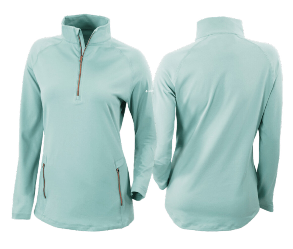OMNI WICK OUTWARD NINE 1/4 ZIP