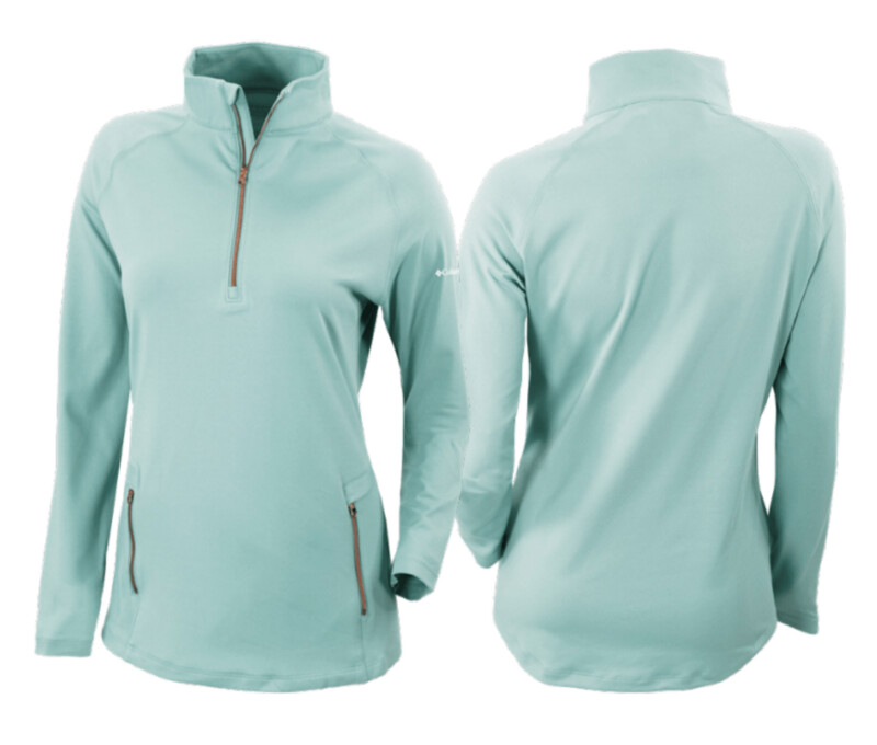 OMNI WICK OUTWARD NINE 1/4 ZIP