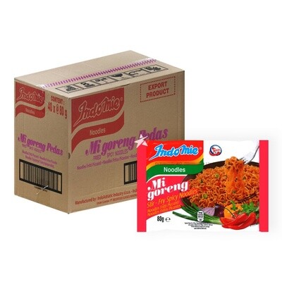 Indomie Mi Goreng Stir Fry Spicy Flavour 40x80g (CASE) 營多印尼辣味撈麵(箱)