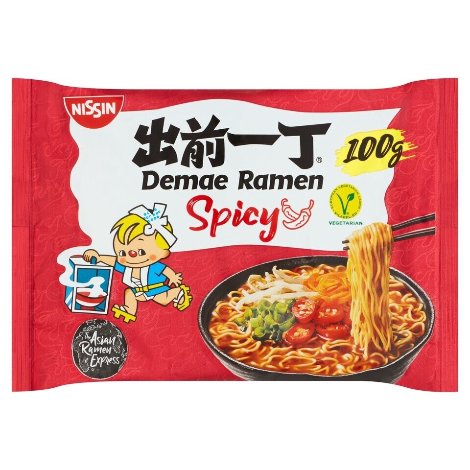 HK Nissin Damae Ramen Spicy 100g 港版日清出前一丁即食麵香辣味