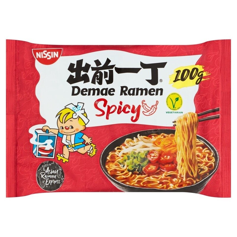 HK Nissin Damae Ramen Spicy 100g 港版日清出前一丁即食麵香辣味