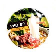 Mama Instant Bowl - Vietnamese Pho (Beef) 65g 媽媽即食越南粉牛肉味
