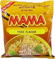 Mama Noodle Pork Flavour 90g 媽媽豬肉味即食麵