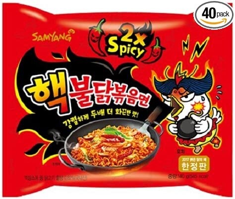 Samyang 2x Hot Chicken Ramen - 140g 三養兩倍辣雞拉麵