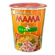 Mama Pork Flavour Cup Noodle 70g 媽媽豬肉味杯麵