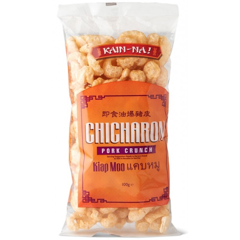 Kain-na Chicharones Pork Scratching 100g Kain-na 即食油爆猪皮