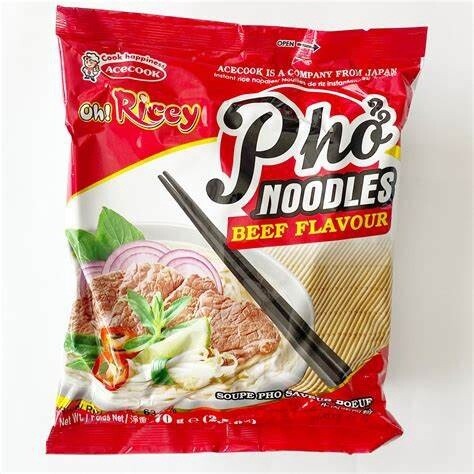 OH! RICEY Beef Flavour 70g 越南牛肉味河粉 70g