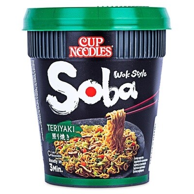 Nissin Soba Cup Noodles Teriyaki 90g 日清鐵板燒味撈杯麵