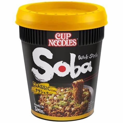 Nissin Soba Cup Noodles Classic 90g 日清經典味撈杯麵