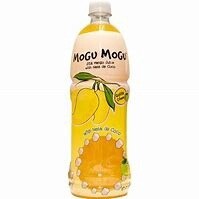 *Mogu Mogu Nata De Coco Drink Mango 12x1L (*CASE)  MOGU MOGU芒果味 1L