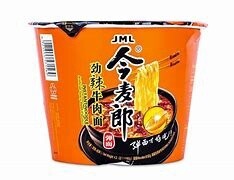 JML Bucket Noodles Stew Super Spicy Beef Flavour 119g 今麦郎桶麵勁辣牛肉味