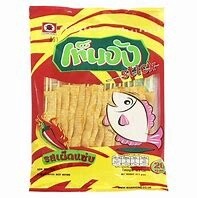 Ladybird Stick Fish Fillets Chilli 42.5g  時興隆魚片串燒 - 辣味