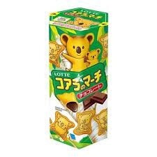 LOTTE Koala&#39;s March Biscuit - Chocolate Flavour 37g 樂天朱古力小熊餅