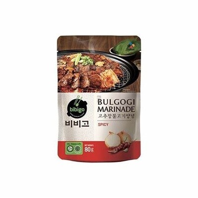 Bibigo Bulgogi Marinade Spicy 80g 韓式辣味烤肉醬