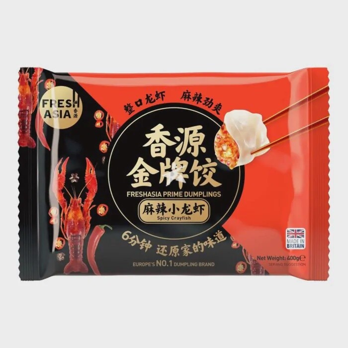 FA Spicy Crayfish Dumplings 400g 香源麻辣小龍蝦水餃