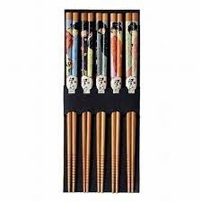 Chopsticks With Chinese Painting 5pairs