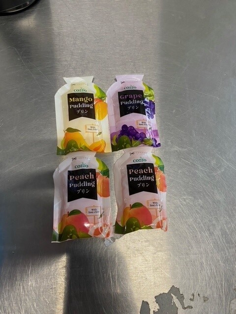 COZZO Jelly Shots - Assorted 20g 啫喱 - 葡萄 / 芒果 / 蜜桃 / 荔枝