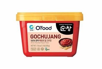 CJO Ofood Gochujang (Red Pepper Paste) 500g 韓國辣豆瓣醬