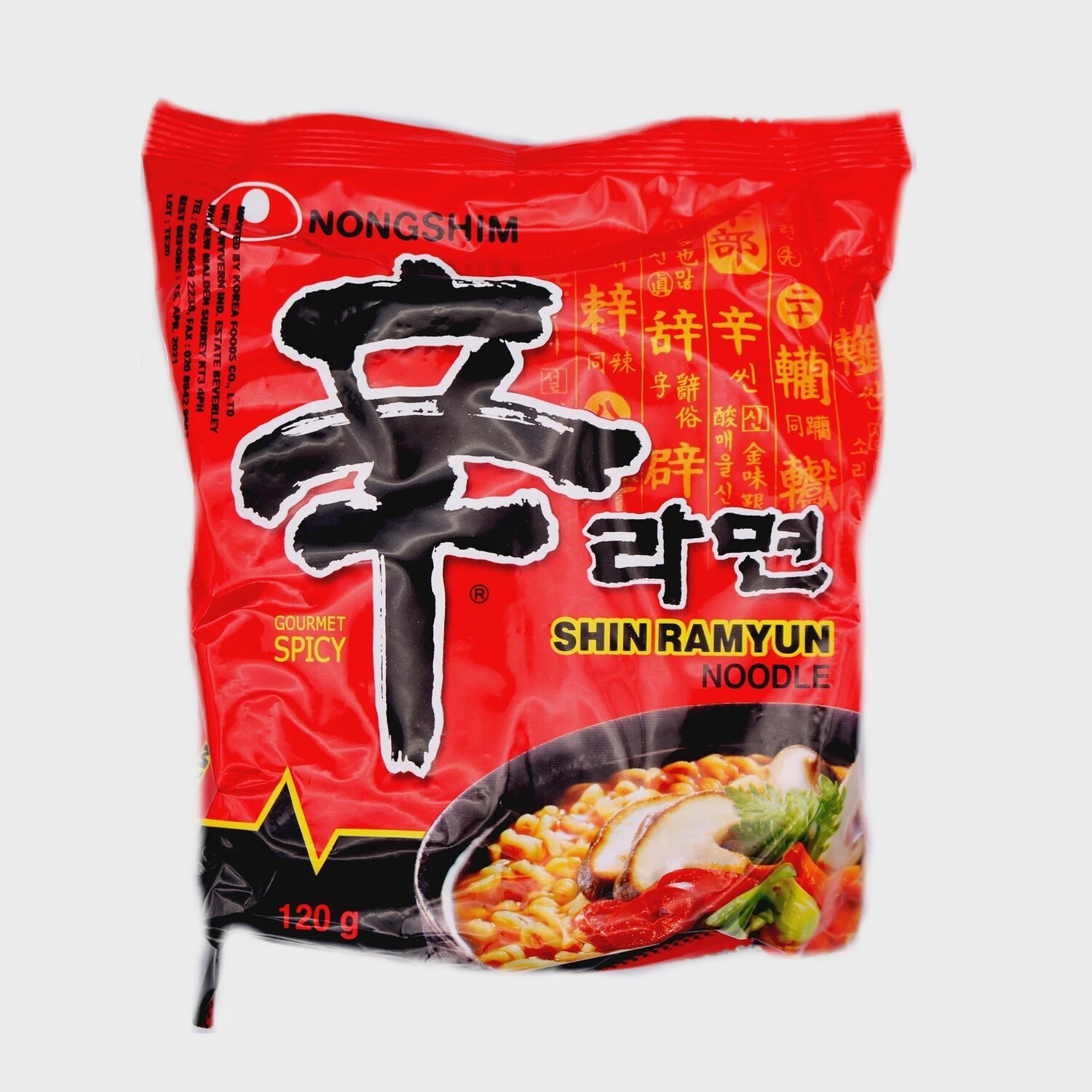 Nongshim Shin Ramyun 120g 農心辛拉麵