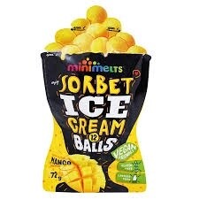 *MINI MELTS Dairy Moo Balls Mango 72g 迷你雪糕球 - 芒果味