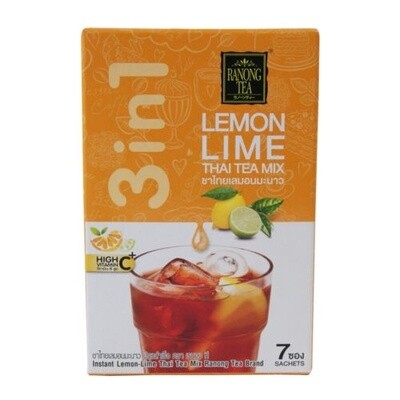 Ranong Tea Thai Tea Lemon Lime Mix 7s 7x25g 即冲泰式檸茶
