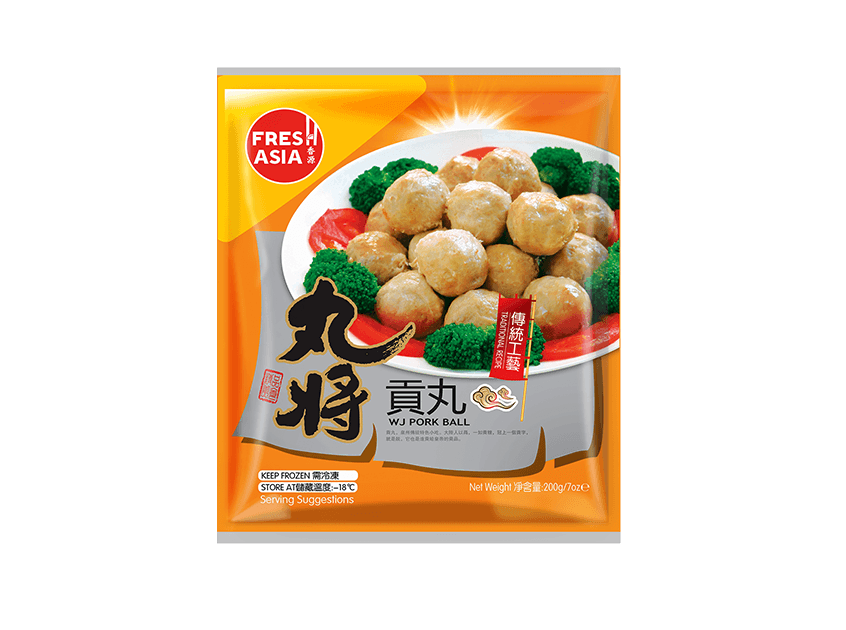 FA WJ Pork Ball 200g 香源貢丸