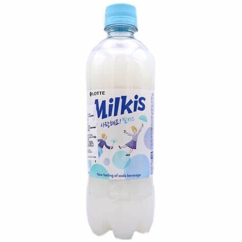 LOTTE Milkis Milk &amp; Yogurt Drink 500ml 樂天忌廉鮮奶