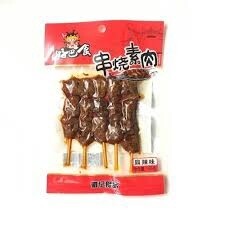 HBS Skewed Dried Beancurd - Hot 65g 好巴食串燒素肉麻辣味