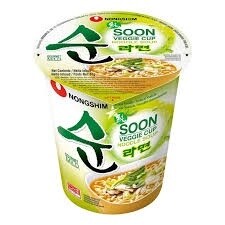 Nongshim Soon Veggie Cup Noodle Soup 67g 農心素食杯麵