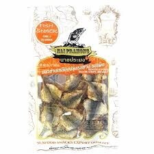 NAI PRAMONG Yellow Stripe Trevally (Chilli) 40g NAI PRAMONG烤鰺魚片辣味