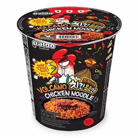 Paldo Volcano Chicken Cup Noodles 70g 韓國超辣雞味杯麵