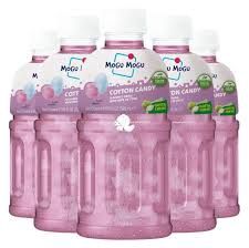 *Mogu Mogu Nata De Coco Drink Cotton Candy 6x320ml (TRAY) 棉花糖味