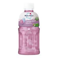 *Mogu Mogu Nata De Coco Drink Cotton Candy 320ml 棉花糖味 320ml