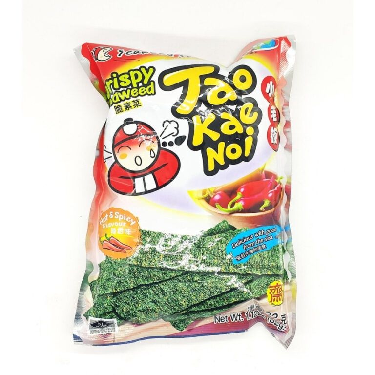 TKN Crispy Seaweed - Hot &amp; Spicy 32g 小老板海苔- 香辣味