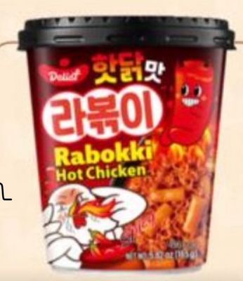 DELIEF Hot Chicken Rabokki 165g  辣雞年糕