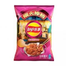 *  LAY&#39;S Potato Chip - Sweet and Spicy Chicken 22x70g (CASE) 樂事薯片 - 甜辣炸雞味