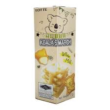 LOTTE Koala&#39;s March Biscuit - Cocoa &amp; White Chocolate Flavour 37g 樂天熊仔餅白朱古力味
