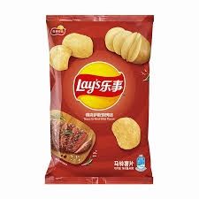 *Lay&#39;s Chips Texas Grilled BBQ Flavour 70g  樂事德克薩斯燒烤味薯片