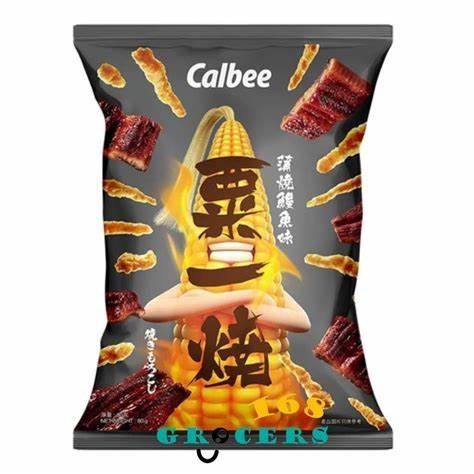 CALBEE Grill-A-Corn - Eel Kabayaki 80g 