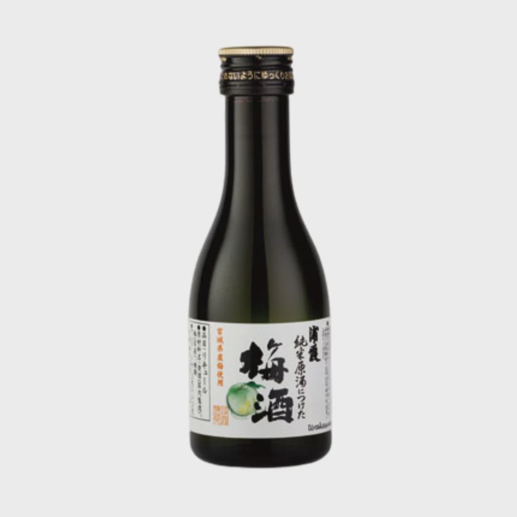 *Urakasumi Umeshu Plum Wine(Alc12.5%) 180ml  浦霞純米原酒梅酒(酒精含量12.5%)