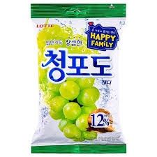 *Lotte Green Grape Candy 153g 樂天青提子糖