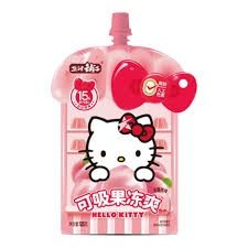 JuRuo Jelly Drink Peach Flavour 125g 蒟蒻滿分可吸果凍爽 水蜜桃味