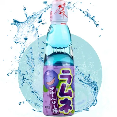 Hatakosen Blueberry Ramune Soda 200ml 藍莓波子汽水