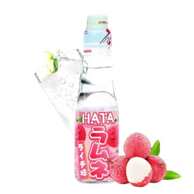Hatakosen Lychee Ramune Soda 200ml 荔枝波子汽水